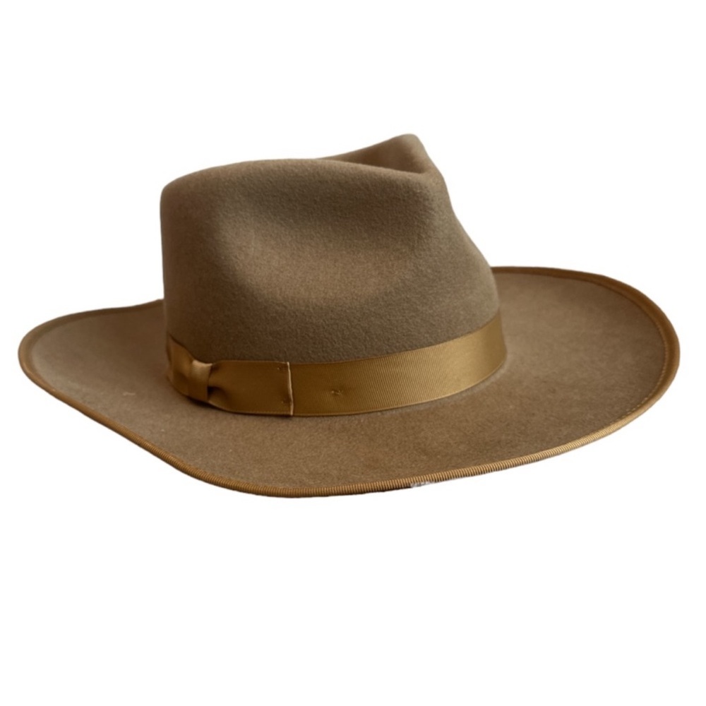 GIGI PIP Tan Wide-Brim Hat